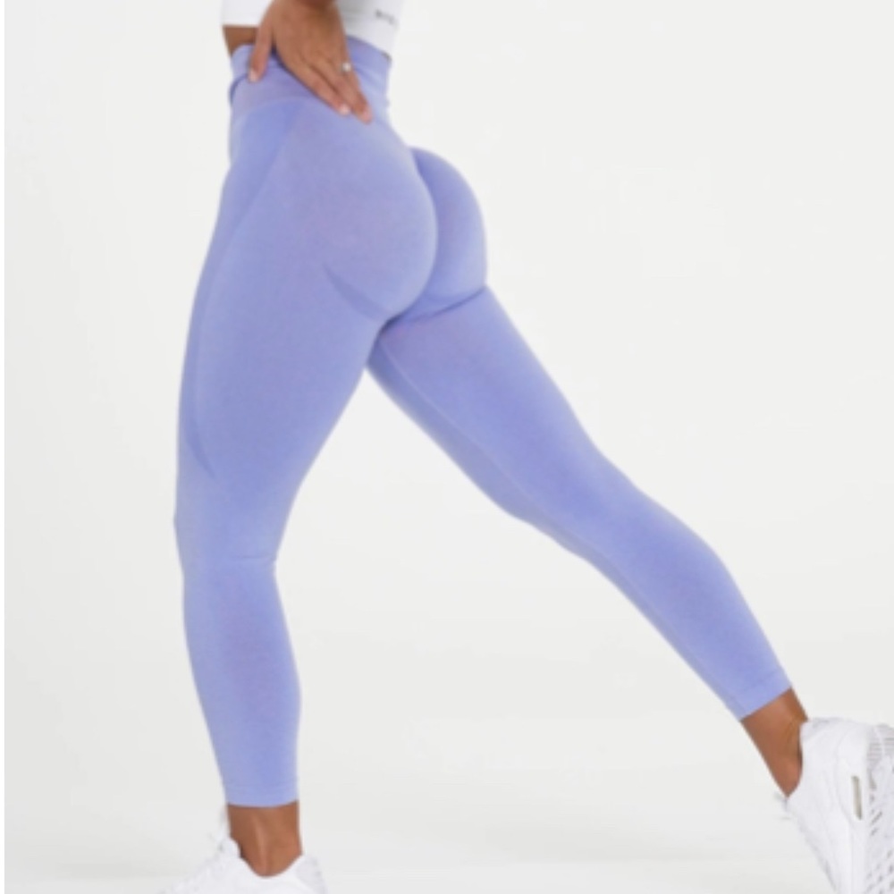 NVGTN Periwinkle Contour Seamless Leggings